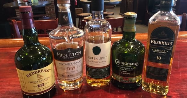 Spirits Menu