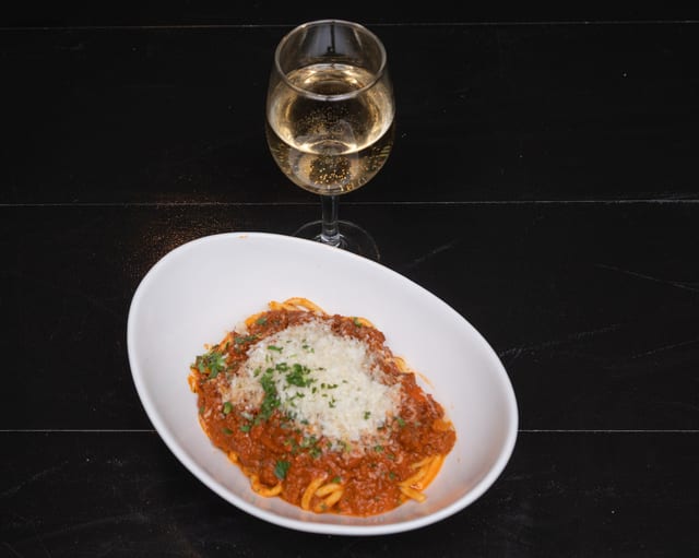 Bucatini Bolognese