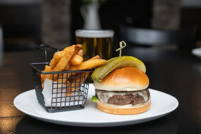 ​McGinty's Burger and fries