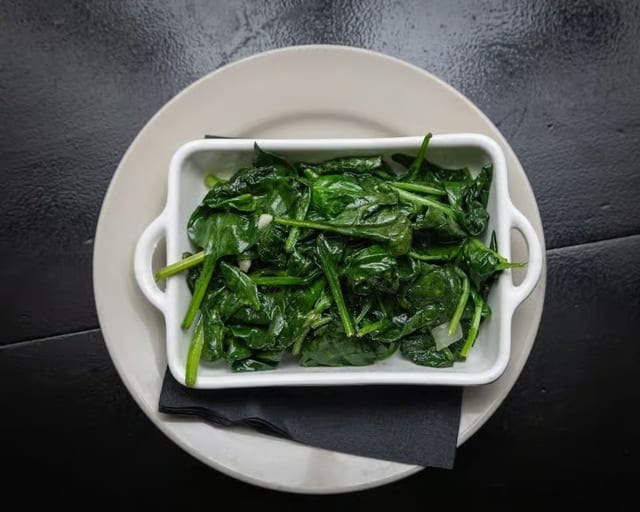 Garlic Sautéed Spinach