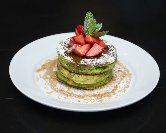Pistachio Pancakes