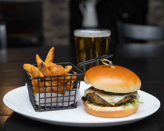 Black Bean Burger.