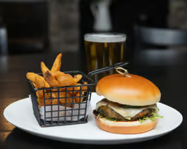 ​Homemade Black Bean Burger